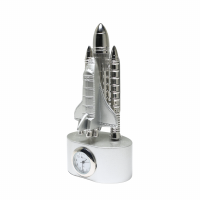 Custom Space Shuttle Rocket Model Mini Desk Clock